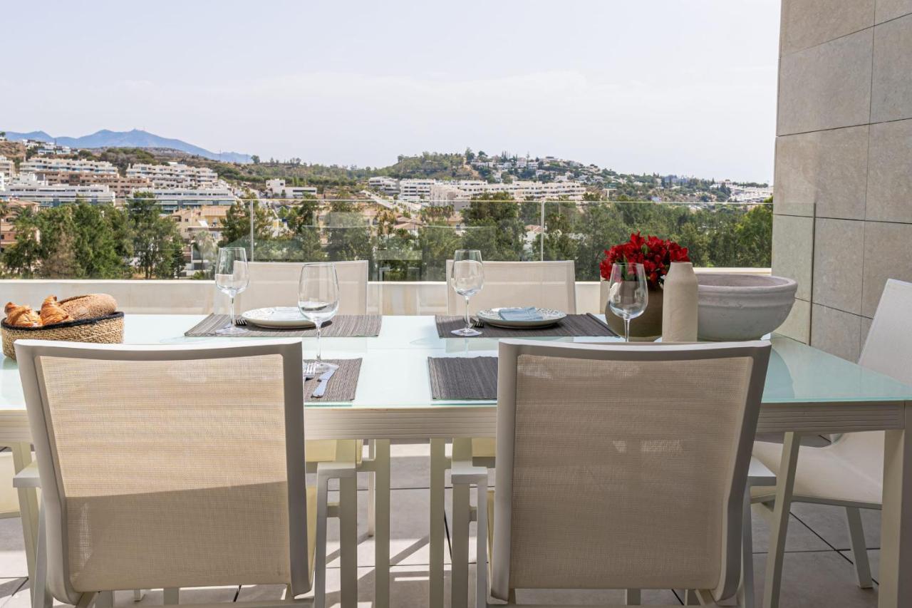 Magnificent Frontline Golf Penthouse In Navigolf La Cala De Mijas Apartment Exterior foto